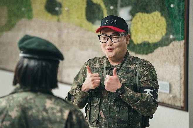 지니TV 오리지널 드라마 ‘신병 3’의 한 장면. 사진 스튜디오 지니
