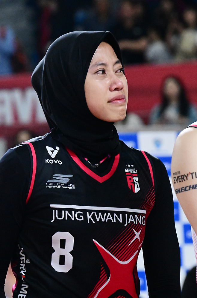 지난 시즌 정관장에서 활약했던 메가. KOVO 제공