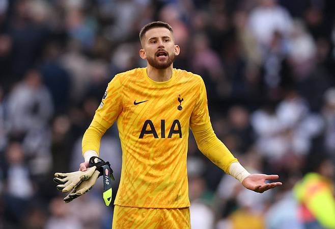 토트넘 수문장 굴리엘모 비카리오. 사진 | 로이터연합뉴스