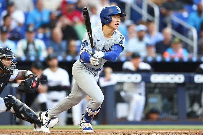 트리플A에서 타격 수정에 전념한 김혜성. AFP연합뉴스