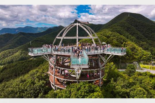 단양 만천하스카이워크. 사진=단양군 제공