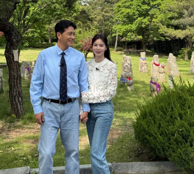 진태현(왼쪽), 박시은 사진 출처=진태현 SNS 계정