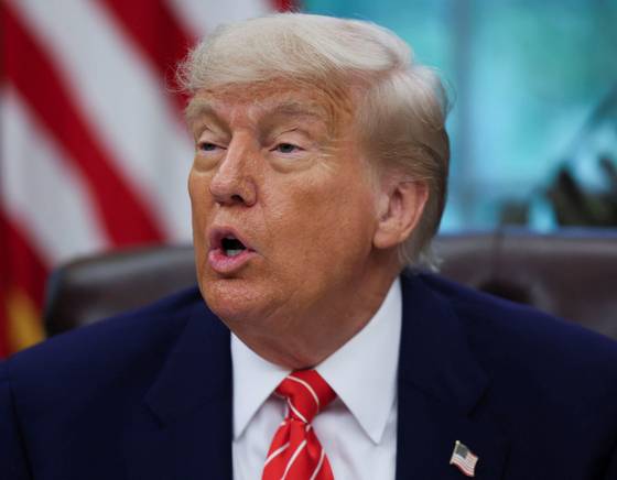 도널드 트럼프 미국 대통령. 로이터=연합뉴스