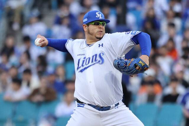 삼성 라이온즈 아리엘 후라도./삼성 라이온즈