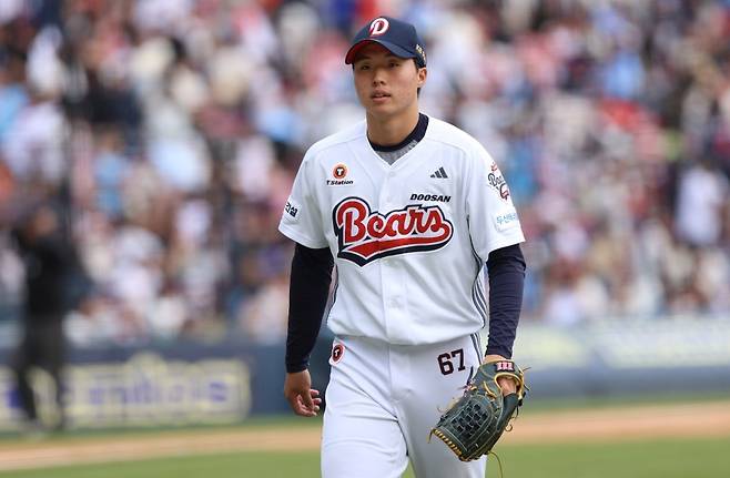 두산 베어스 투수 홍민규. /사진=두산 베어스 제공