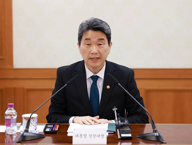 이주호 대통령 권한대행 부총리 겸 교육부 장관. /교육부