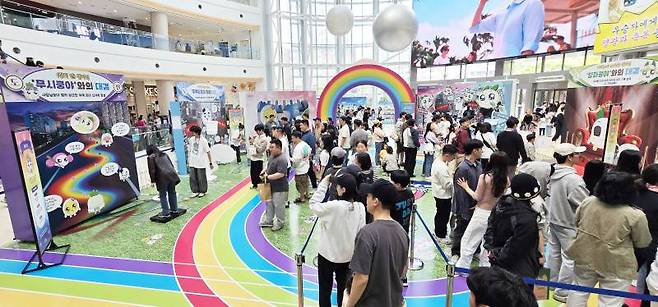 넷마블 엠엔비 쿵야 레스토랑즈 팝업스토어 야육대 현장사진