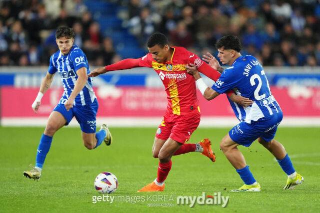 프리미어 리그 복귀를 추진중인 메이슨 그린우드. 헤타페 시절이다./게티이미지코리아