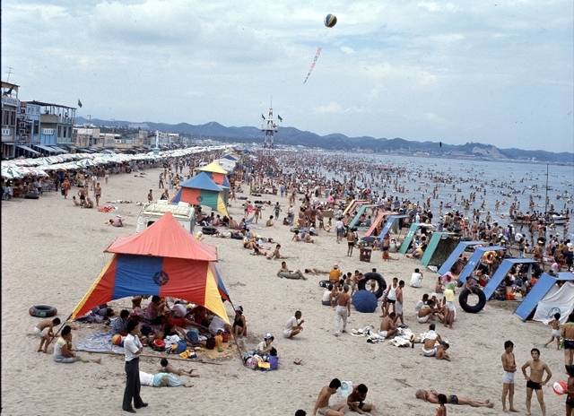 과거 송도해수욕장 전경. 포항시