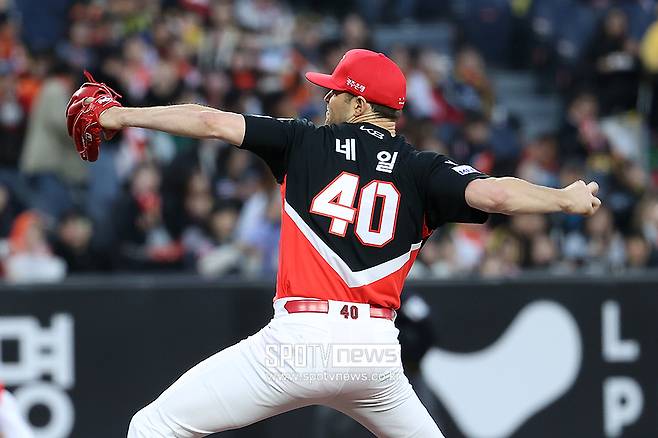 ▲ 네일은 최근 2년을 살피면 자타가 공인하는 리그 최고의 선발 투수로 활약하고 있다 ⓒ곽혜미 기자