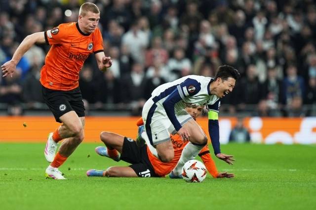 손흥민은 유로파리그 결승전을 앞두고 부상 복귀를 알렸다. 사진=AP=연합뉴스