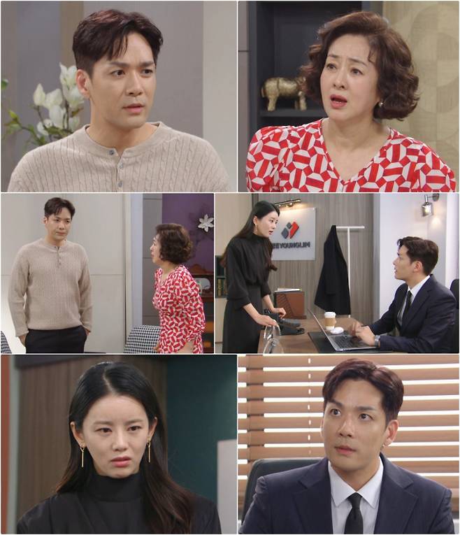 ‘여왕의집’ 박윤재X이가령 분노 유발 (사진: KBS)