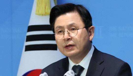 황교안 무소속 대선 후보. 연합뉴스.