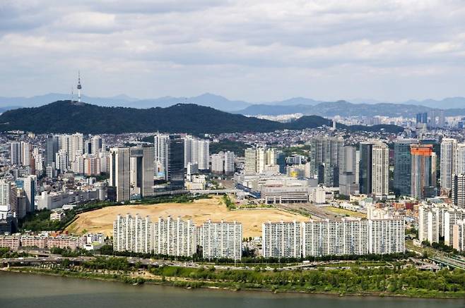 서울시 용산국제업무지구 전경. 용산구 제공