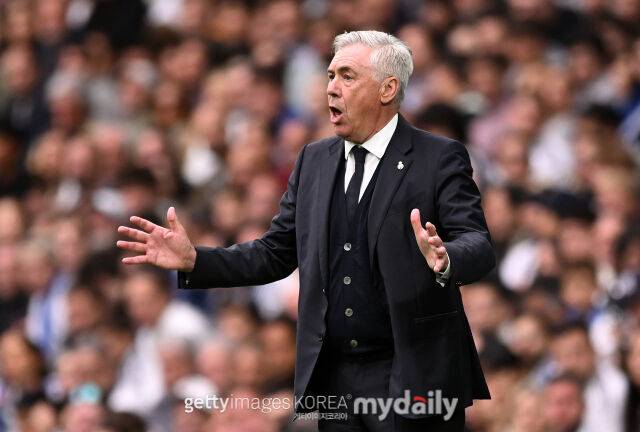 카를로 안첼로티 감독./게티이미지코리아