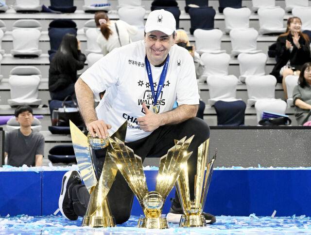 필립 블랑 현대캐피탈 감독./KOVO