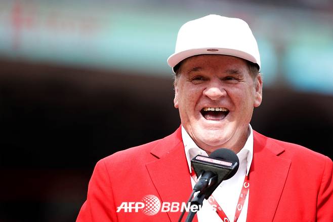 2017년 고(故) 피트 로즈의 생전 모습. /AFPBBNews=뉴스1