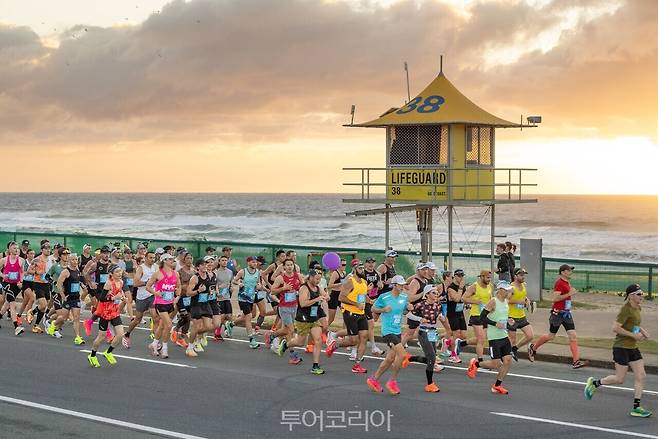 아식스 골드코스트 마라톤 Photo by @gcmarathon