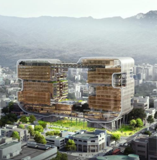 강북구청 신청사 조감도. 서울시 제공