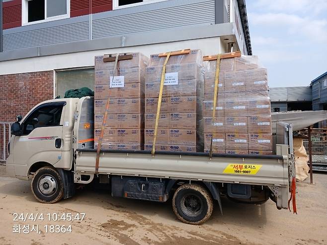 용달 화물 현장. 출처 : 전국개인소형화물자동차운송사업연합회