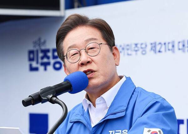 이재명 더불어민주당 대선 후보. 연합뉴스