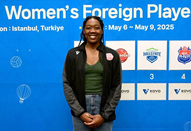 페퍼저축은행 지명 조 웨더링튼./KOVO