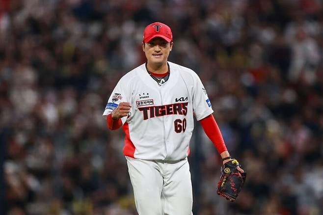 ▲ 올 시즌 팀의 선발 로테이션에서 활약하며 사실상 토종 에이스급 활약을 하고 있는 김도현 ⓒKIA타이거즈