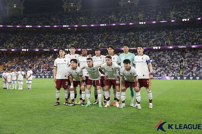 광주FC 선수단. 제공 | 한국프로축구연맹