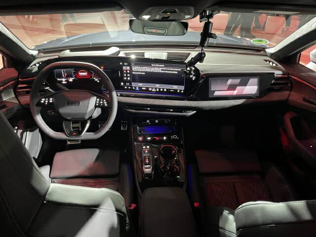 더 뉴 아우디 A5 실내