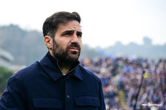 세스크 파브레가스 코모1907 감독. /AFPBBNews=뉴스1