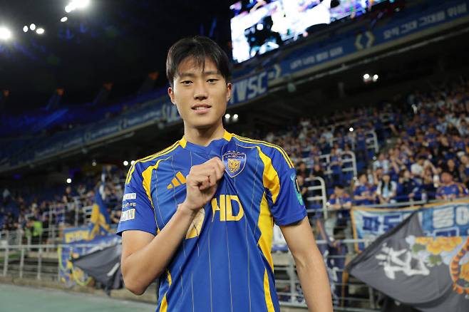 허율(울산). 사진=울산HD