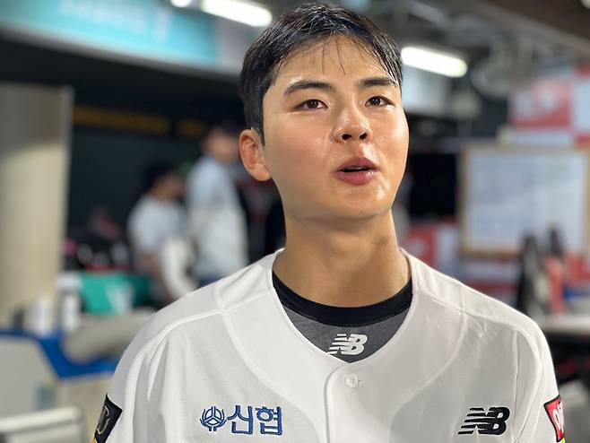 ▲ kt 위즈 내야수 박민석. ⓒkt 위즈