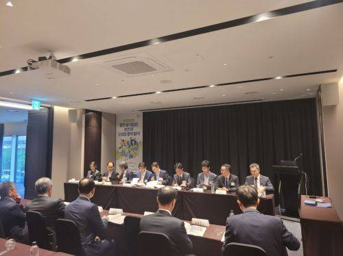 16일 서울 양재 엘타워에서 미래에너지정책연구원이 주최한 제48차 전력포럼이 열리고 있다. 강희종 기자