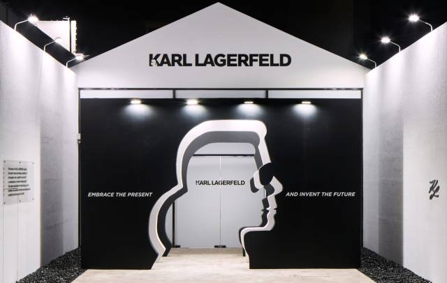 칼 라거펠트 팝업스토의 외부 전경. 사진 제공=CJ온스타일