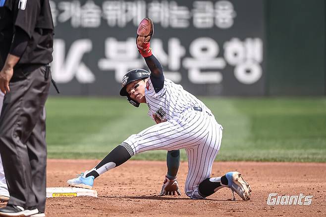 ▲ 롯데 장두성 ⓒ롯데 자이언츠