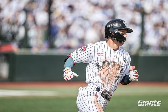 롯데 장두성. /사진=롯데 자이언츠 제공