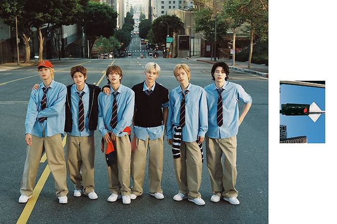 라이즈의 첫 정규 앨범 '오디세이'의 대표 사진./SM엔터테인먼트