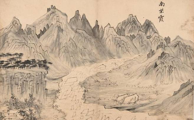 '삼성기유첩'에 담긴 안양 지역의 명소. /사진제공=안양박물관