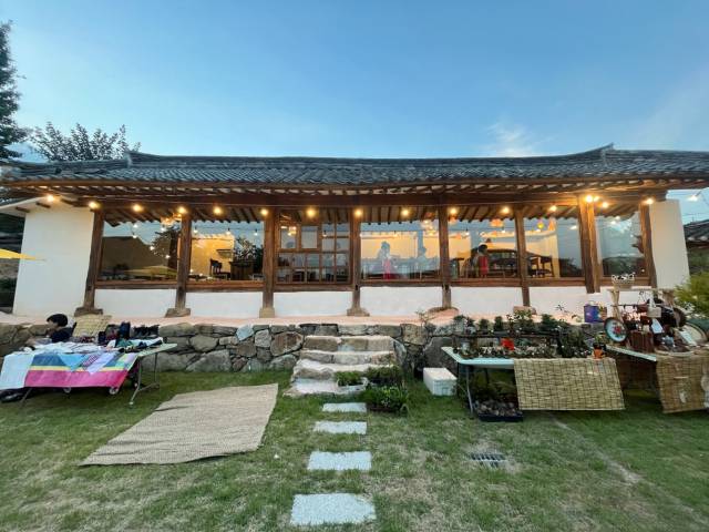 ▲교동 향교·고가촌에 조성된 '볕뉘' 전경.ⓒ밀양시