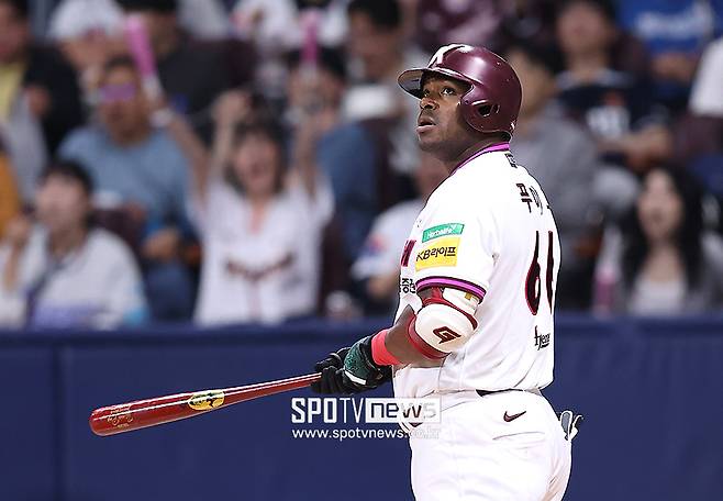 ▲ 올 시즌 키움에 돌아왔으니 좀처럼 예전의 파괴력을 보여주지 못하고 퇴출된 야시엘 푸이그 ⓒ곽혜미 기자