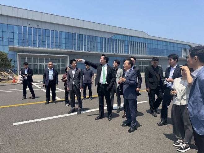 포항시는 20일 2025 APEC 정상회의 기간 중 국제크루즈 정박을 위한 시설 현장점검을 실시했다. 포항시 제공