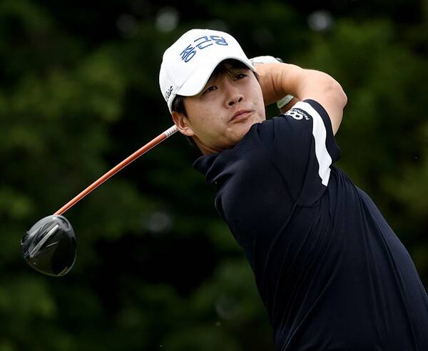 2025년 한국프로골프(KPGA) 투어 SK텔레콤 오픈에 출전한 김민규 프로. 사진제공=KPGA