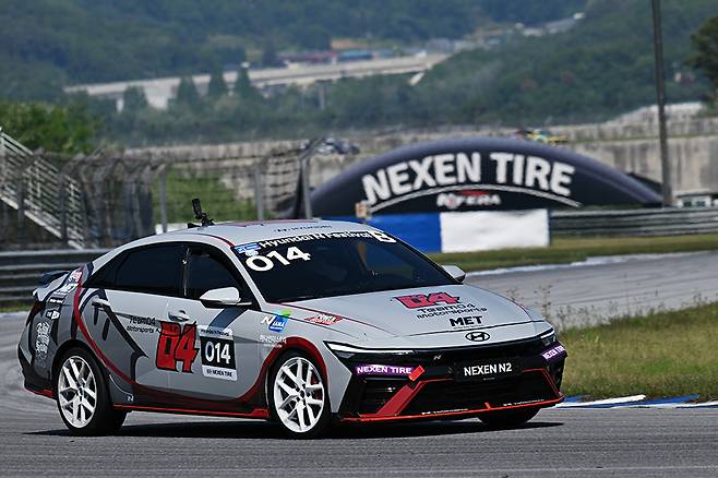 김택준은 경기 전반에 걸쳐 안정적인 레이스를 펼쳤다. 사진: 김학수 기자