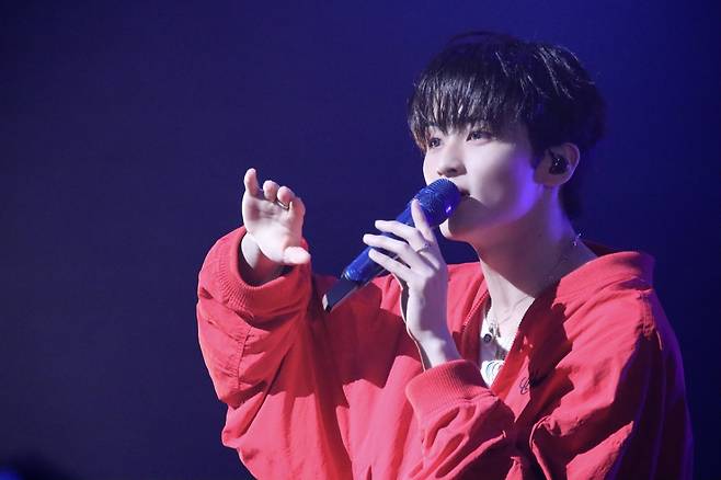 NCT 마크 일본 쇼케이스 투어 공연 이미지/사진제공=에스엠엔터테인먼트