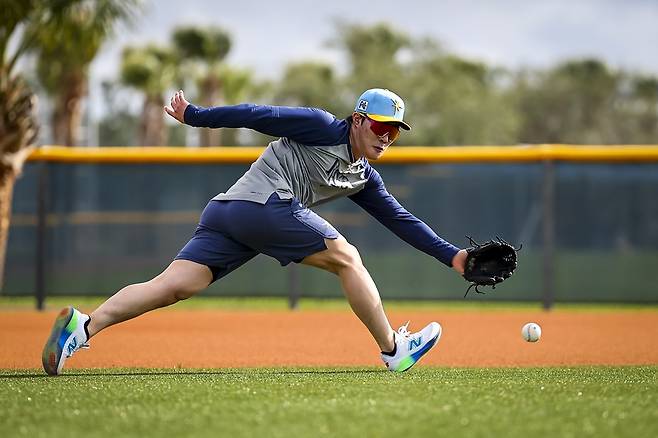 탬파베이 레이스 김하성이 어깨 수술 후 재활을 마친 뒤 이번 주말 마이너리그에서 실전 경기에 나설 예정이다. 탬파베이 레이스 공식 SNS