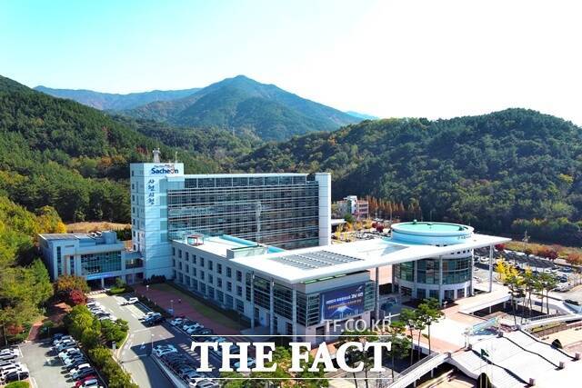 사천시청 전경. /사천시