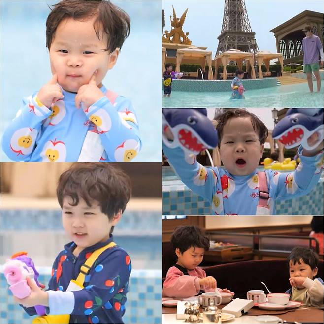 ‘슈돌’ 정우, 마카오 먹방 앞 3개 국어 폭발 (제공: KBS2)