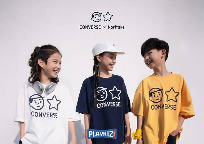 한세엠케이 플레이키즈-프로, 노리타케와 협업한 컨버스키즈 여름 컬렉션 출시. ⓒ한세엠케이