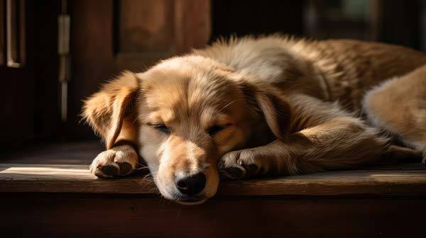 강아지가 부르면 멍하니 있거나 자꾸 벽에 부딪힌다면, 간 기능 이상으로 생기는 간성뇌증일 수 있다./사진=게티이미지뱅크