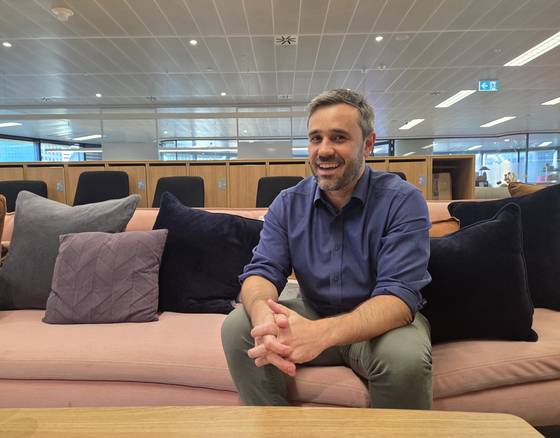 호주 시드니에 위치한 호주 최대 온라인 투자자문(로보어드바이저) 회사인 스톡스팟 본사를 방문해 크리스 브라이키(Chris Brycki) 최고경영자(CEO)를 인터뷰했다. 시드니=김경진 기자